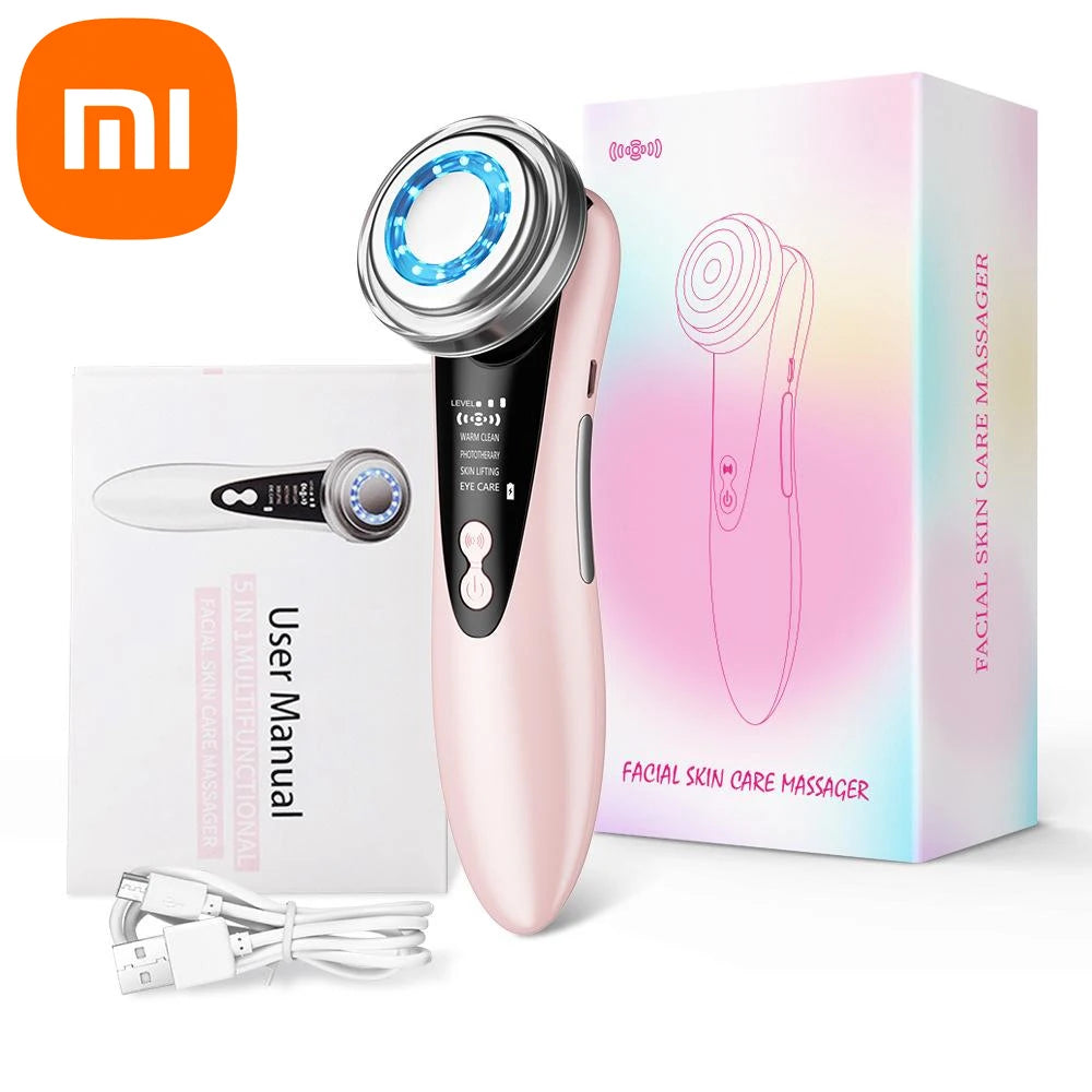 Massageador facial
elétrico