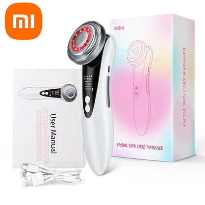 Massageador facial
elétrico