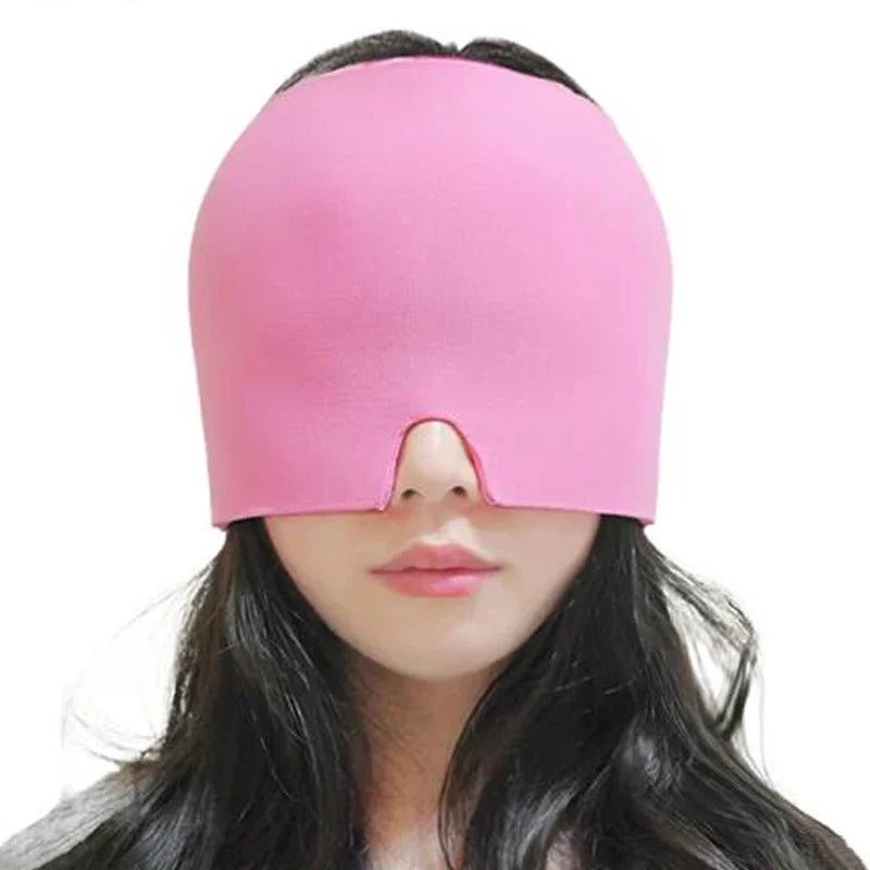 Touca com gel para
alívio da enxaqueca