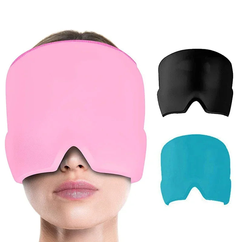 Touca com gel para
alívio da enxaqueca