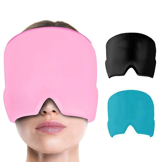 Touca com gel para
alívio da enxaqueca